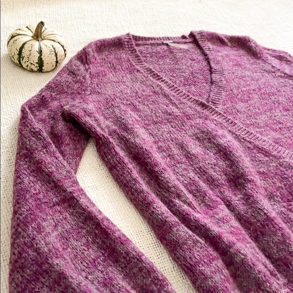 Free People- Amethyst Karina wrap sweater - Picture 2 of 4